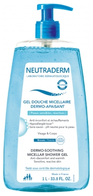 Neutraderm Gel Douche Micellaire Dermo Apaisant Fl1L