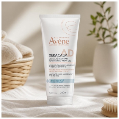 Avène XeraCalm AD Gel Lacté Relipidant Anti-Démangeaisons 200 ml