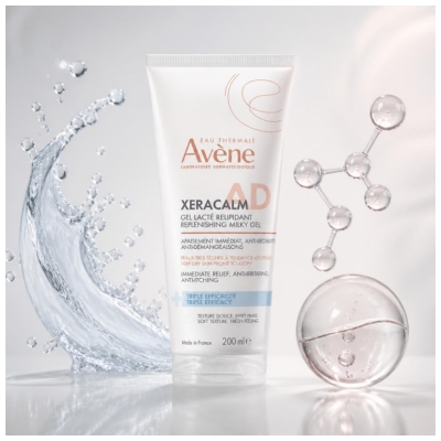 Avène XeraCalm AD Gel Lacté Relipidant Anti-Démangeaisons 200 ml