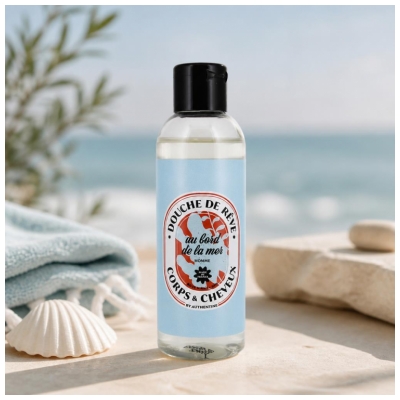 Authentine Douche de Rêve Au Bord de la Mer Homme Corps Cheveux 100 ml