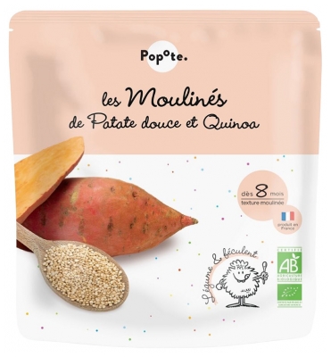 Popote Les Moulinés Patate Douce et Quinoa 8 Mois et + Bio 180 g