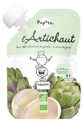 Popote Gourde L'Artichaut Bio Dès 4/6 Mois 120 g