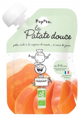 Popote Gourde La Patate Douce Bio Dès 4/6 Mois 120 g