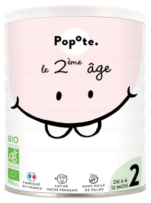 Popote Lait Infantile Le 2ème Âge de 6 à 12 Mois Bio 400 g