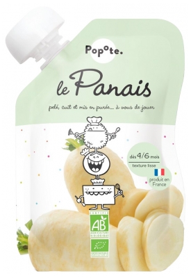 Popote Gourde Le Panais Bio Dès 4/6 Mois 120 g