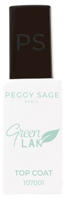 Peggy Sage Green Lak Top Coat Ongles LED 10 ML