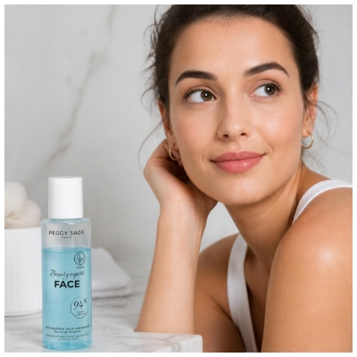 Peggy Sage Beauty Expert Face Démaquillant Yeux Waterproof Eau Florale de Bleuet 100 ml