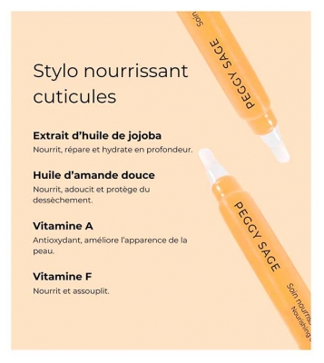 Peggy Sage Nail Care Soin Nourrissant pour Cuticules 2,2 ML