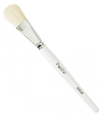Peggy Sage Pinceau Masque Soie Blanche 1 Unité
