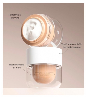 Peggy Sage Idealift Beauty Expert Face Crème Nuit Lift et Fermeté Peptides et Probiotiques 50 ml