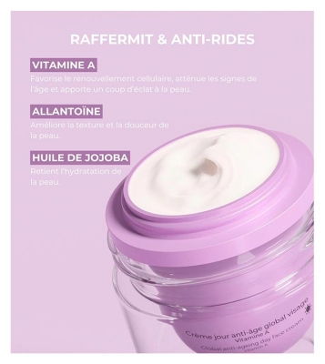Peggy Sage Royalift Beauty Expert Face Crème Jour Anti-Âge Vitamine A 50 ml