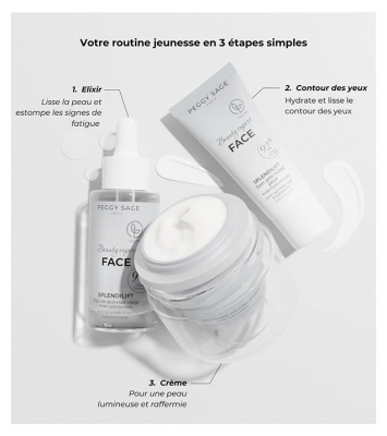 Peggy Sage Splendilift Beauty Expert Face Crème Lissante Anti-Rides Acide Hyaluronique Recharge 50 ml