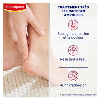 Elastoplast Pansements Grandes Ampoules 6 Pansements