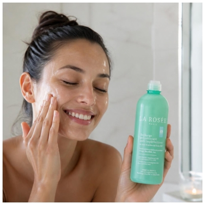 La Rosée Gel Nettoyant Anti-Imperfections Peaux Mixtes Recharge 400 ml