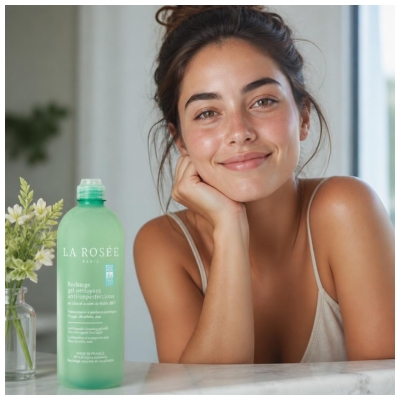 La Rosée Gel Nettoyant Anti-Imperfections Peaux Mixtes Recharge 400 ml