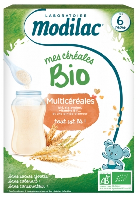 Modilac Céréales Bio Multi Céréales 250 g