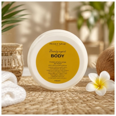Peggy Sage Beauty Expert Body Graisse à Traire Monoï 130 g