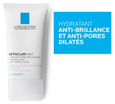 La Roche-Posay Effaclar la Roche Posay Mat+ Hydratant Matifiant Peaux Grasses 40 ml