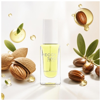 Peggy Sage Nail Care Huile Cuticule Amande douce et Vitamine A 11 ML