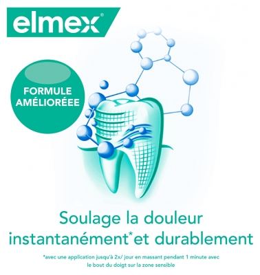 Elmex Sensitive Professional Dentifrice Lot de 2 x 75 ml