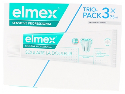 Elmex Sensitive Professional Lot 3 x 75 ML