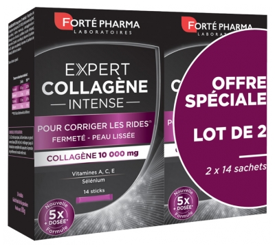 Forté Pharma Expert Collag-È-ne Intense Lot de 2 x 14 Sticks