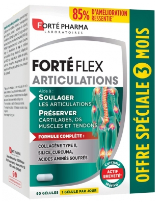 Forté Pharma Forte Flex Articulations - Articulations, Cartilages, Os, Muscles, Tendons - 90 Gélules