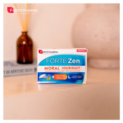 Forté Pharma Forté Zen Moral Jour Nuit 15 Comprimés Jour + 15 Nuit