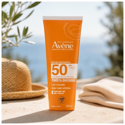 Avène Solaire Lait Invisible Toucher Sec SPF50 250 ml