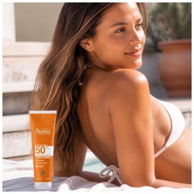 Avène Solaire Lait Invisible Toucher Sec SPF50 100 ml