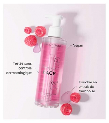 Peggy Sage Beauty Expert Face Lotion Tonifiante à l'Extrait de Framboise 200 ml