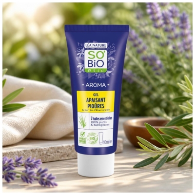 Léa Nature SO BIO étic Aroma Gel Apaisant Piqûres Biologique 40 ML