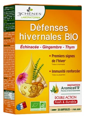 Les 3 Chênes Défenses Hivernales Bio 20 Unités