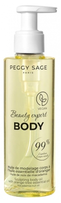 Peggy Sage Beauty Expert Body Huile de Modelage Corps Fleur d'Oranger 200 ml