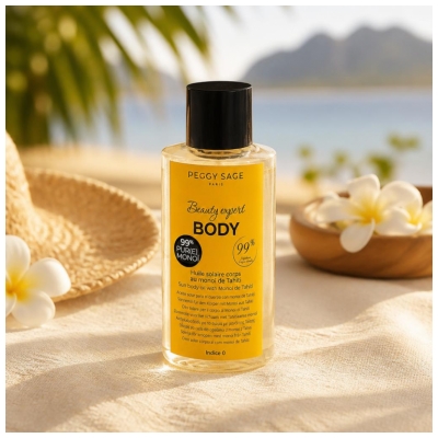 Peggy Sage Beauty Expert Body Huile Solaire Corps Monoï 100 ML