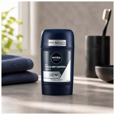 Nivea Men Derma Dry Control Déodorant Anti Perspirant 96 Heures 50 ML