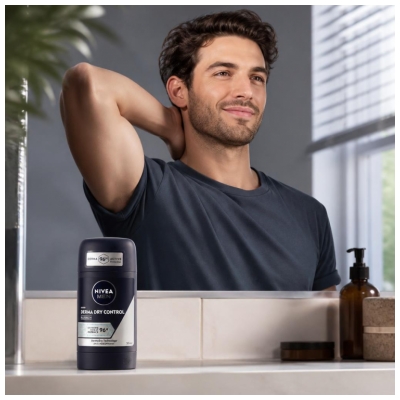 Nivea Men Derma Dry Control Déodorant Anti Perspirant 96 Heures 50 ML