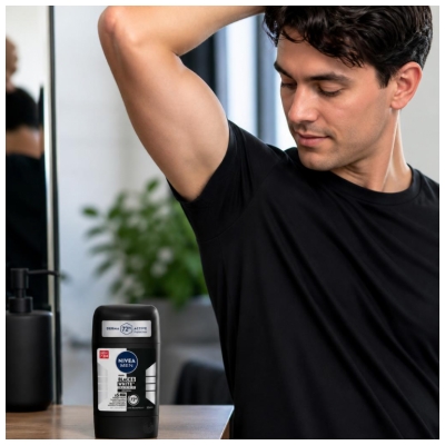 Nivea Men Black & White Invisible Déodorant Anti Transpirant & Anti Perspirant 72H 50 ML