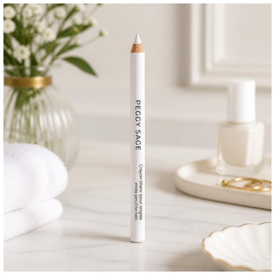 Peggy Sage Crayon Blanc pour Ongles 1,3 Grammes