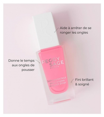 Peggy Sage Nail Care Soin Protecteur au Goût Amer 11 ML