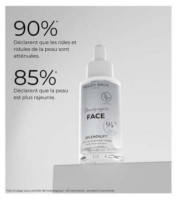 Peggy Sage Splendilift Beauty Expert Face Élixir de Jeunesse Acide Hyaluronique 15 ml