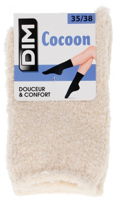 DIM Chaussettes Cocoon Couleur Crème