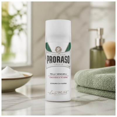 Proraso Mousse à Raser pour Peaux Sensibles 50 ml