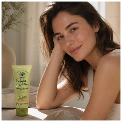 Le Petit Olivier Masque Visage Hydrate et Adoucit à l'Huile d'Olive 75 ml