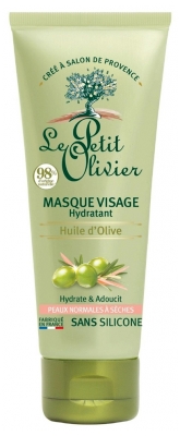 Le Petit Olivier Masque Visage Hydrate et Adoucit à l'Huile d'Olive 75 ml