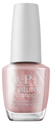 OPI Nature Strong Vernis à Ongles d'Origine Naturelle 15 ml - Couleur : 015 : Intentions Are Rose Gold