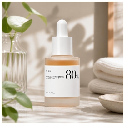 Anua Heartleaf 80 Moisture Ampoule pour le Visage 30 ml