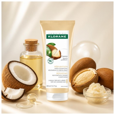Klorane Réparation Après-Shampoing Régénrant au Cupuaçu 200 ml