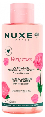Nuxe Very rose Eau Micellaire Apaisante 3-en-1 Visage et Yeux 750 ml