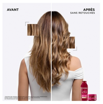 Dessange Couleur & Kératine Shampoing Protection Couleur Cheveux Colorés 280 ml